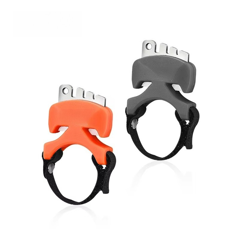 Fishing Line Cutter - 多機能リングフィンガーカッティングツール セラミックブレードリング クイックフィッシングラインカッター スプリットリングフィッシングツール