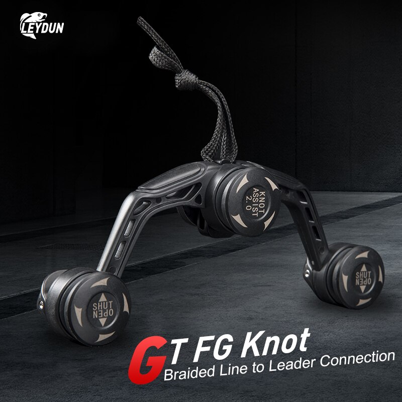 Leader Line - Leydunフィッシングツールgt fg pr knotterアシストラインリーダー接続knottingマシンボビンワインダー線日本の結び目ツール