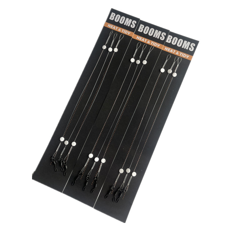 Monofilament Line - 鯉釣りリーダー 100% フルオロラインアクセサリー融合きちんとしたブームフックリンクヘアリグロニーリグターミナルタックルポップアップ