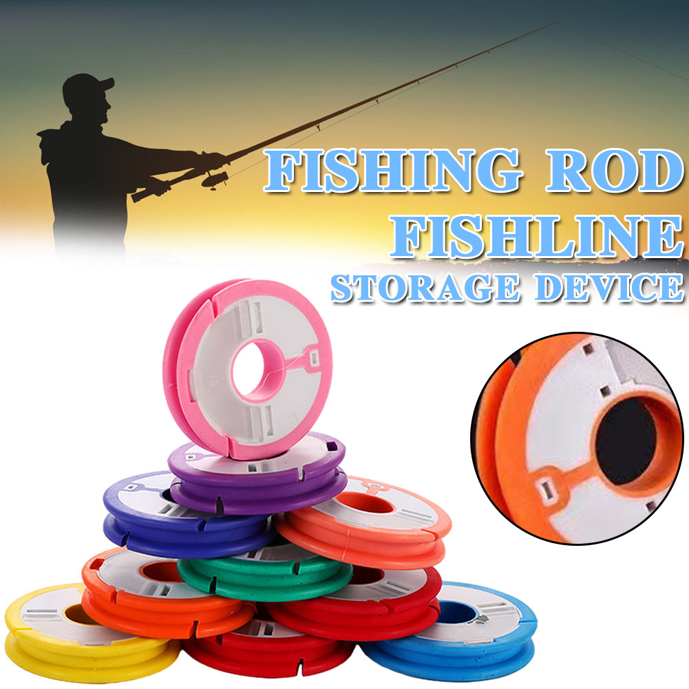 Fishing Line Winder - シリコーン釣竿スプールコネクタ多目的釣り糸ホルダーラック釣り道具軸コネクタ巻線ボード 1 個