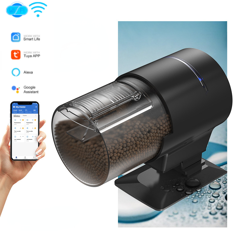 Wi-Fi 自動魚フィーダー 第 2 世代フィードディスペン - Fishing Line Dispenser のレビューと価格