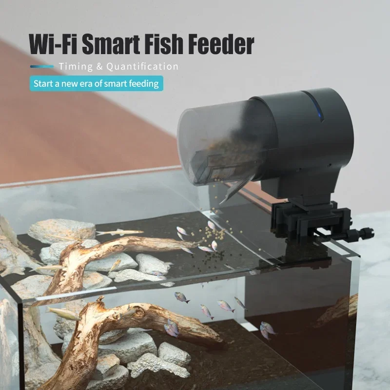 Wi-Fi 自動魚フィーダー 第 2 世代フィードディスペン - Fishing Line Dispenser のレビューと価格