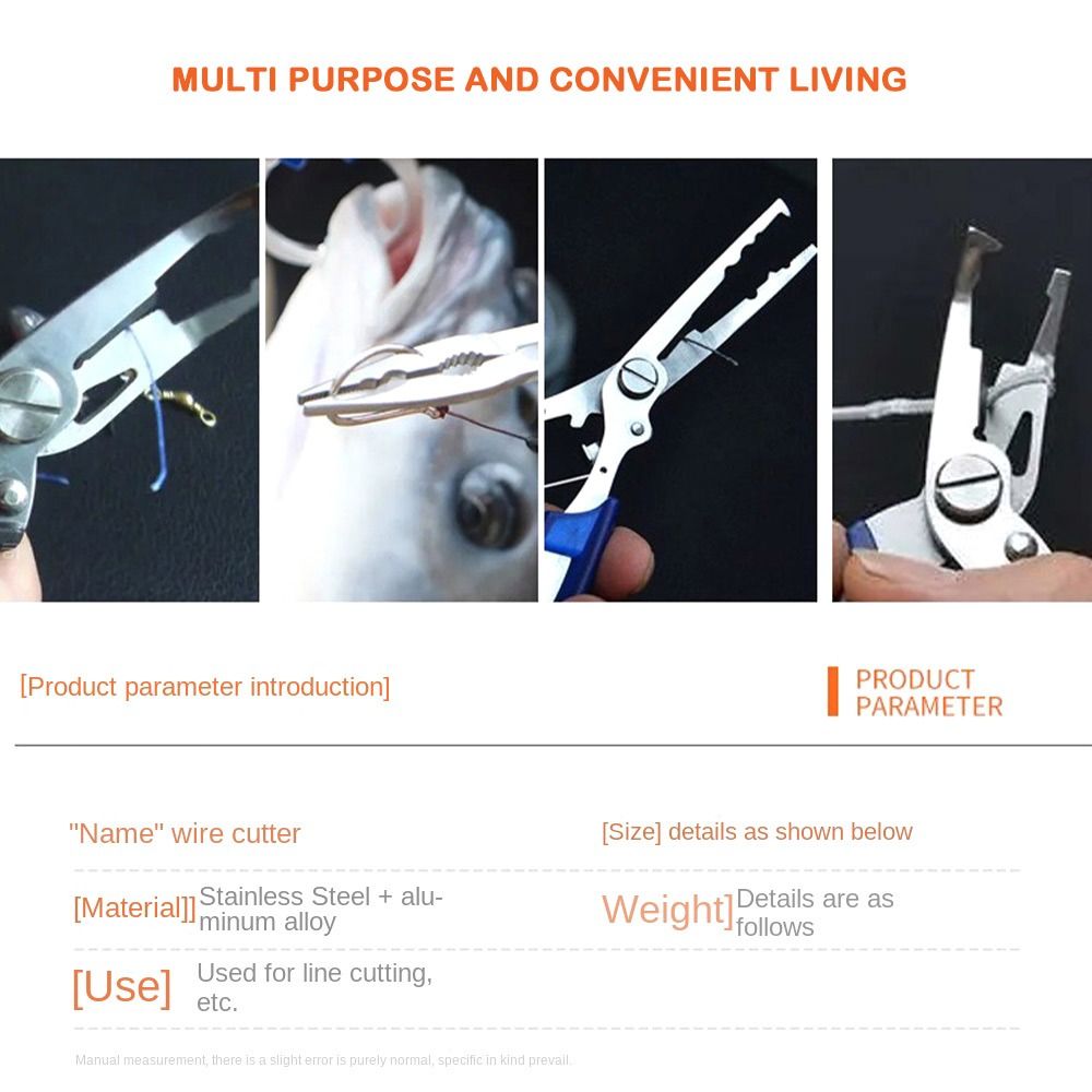 アルミ合金フィッシングプライヤーはさみゴールドブラックブルー - Fishing Line Cutter のレビューと価格