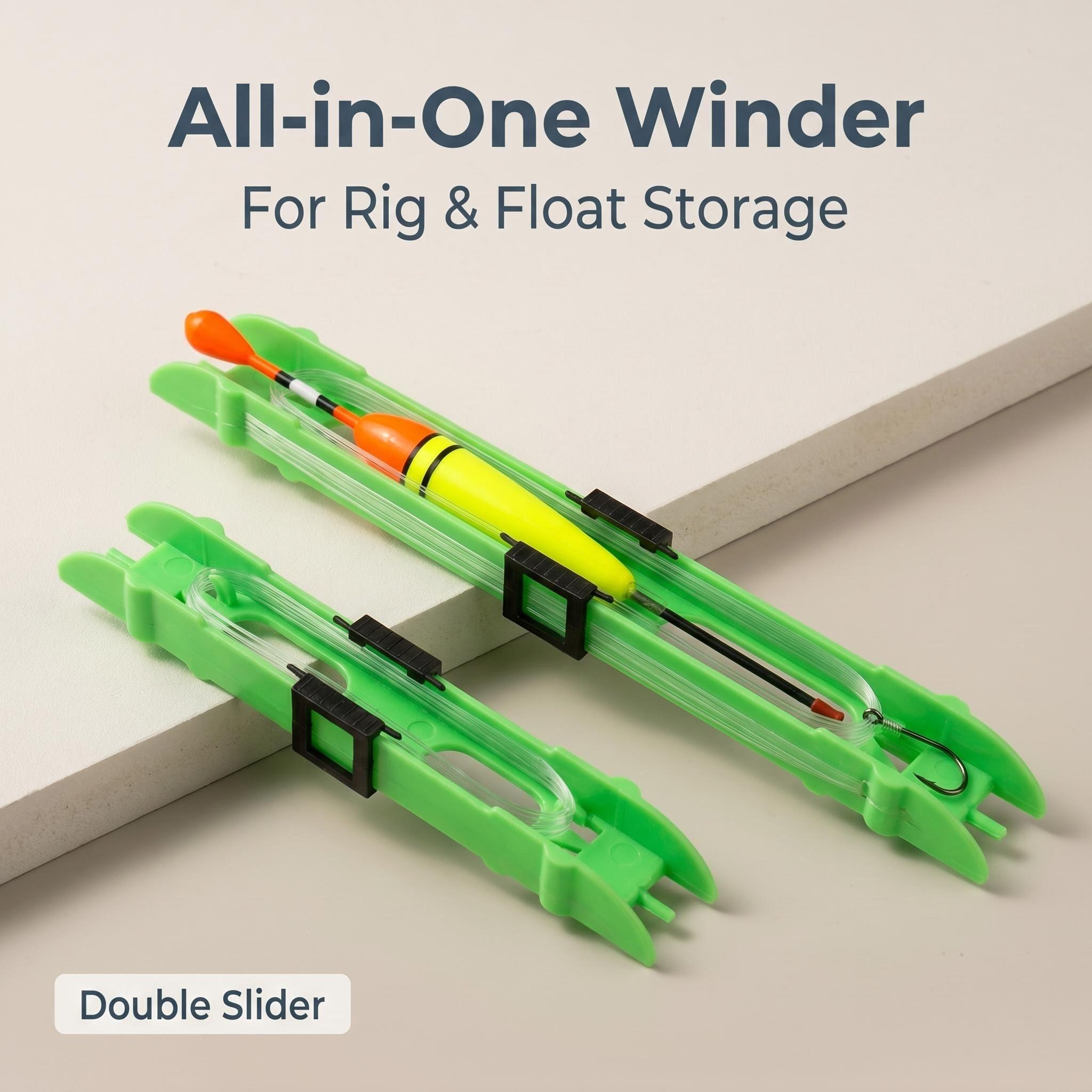 HIRISI 10 個ダブルスライダー釣り糸ワインダーワイン - Fishing Line Winder のレビューと価格
