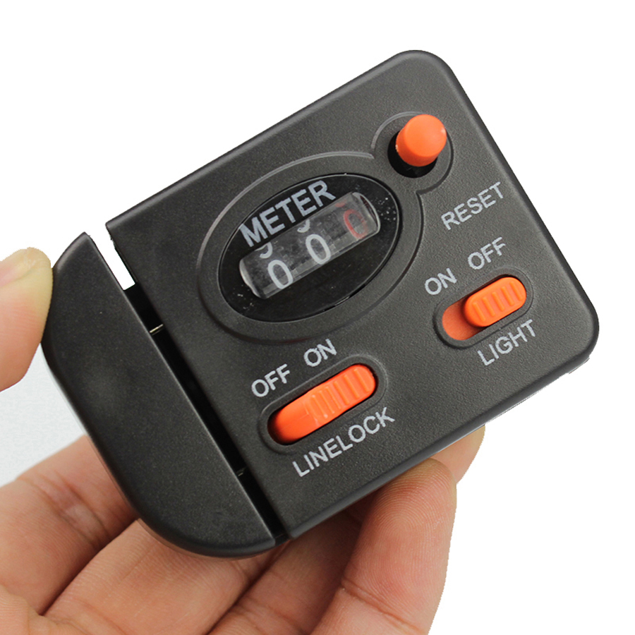 デジタル釣り糸カウンターディスプレイ 0-99.9M クリッ - Ice Fishing Line のレビューと価格