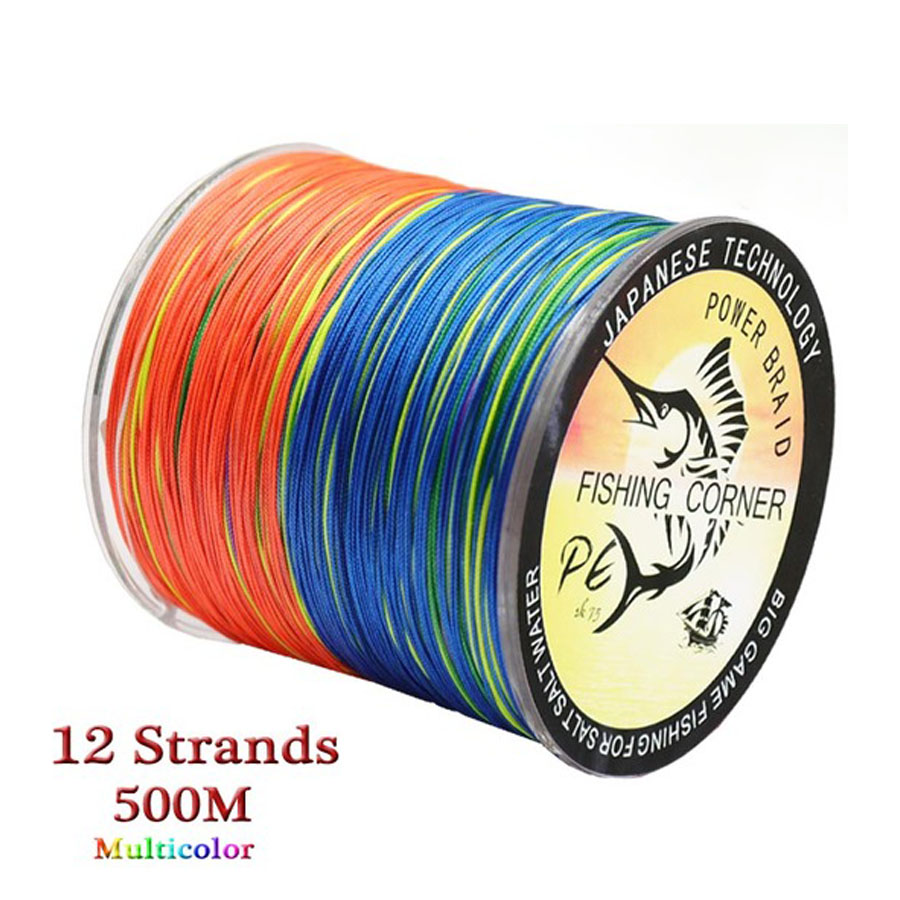 12 ストランド編組釣り糸 300 ミリメートル 500 メ - Ice Fishing Line のレビューと価格