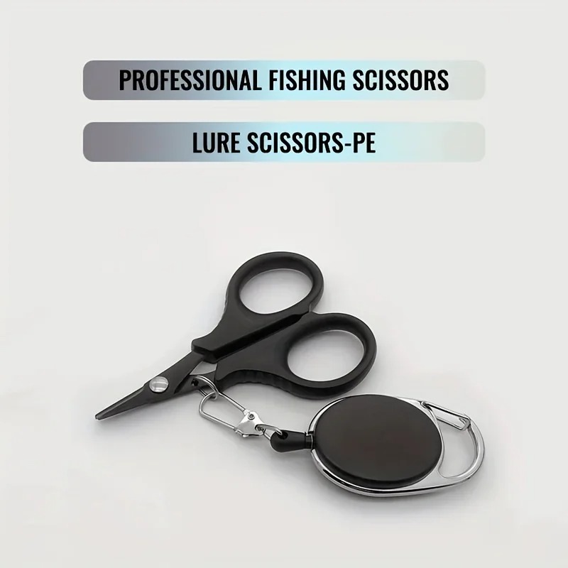 ポータブル釣り用はさみ、格納式ストラップ付き、海水耐性、コン - Fishing Line Cutter のレビューと価格