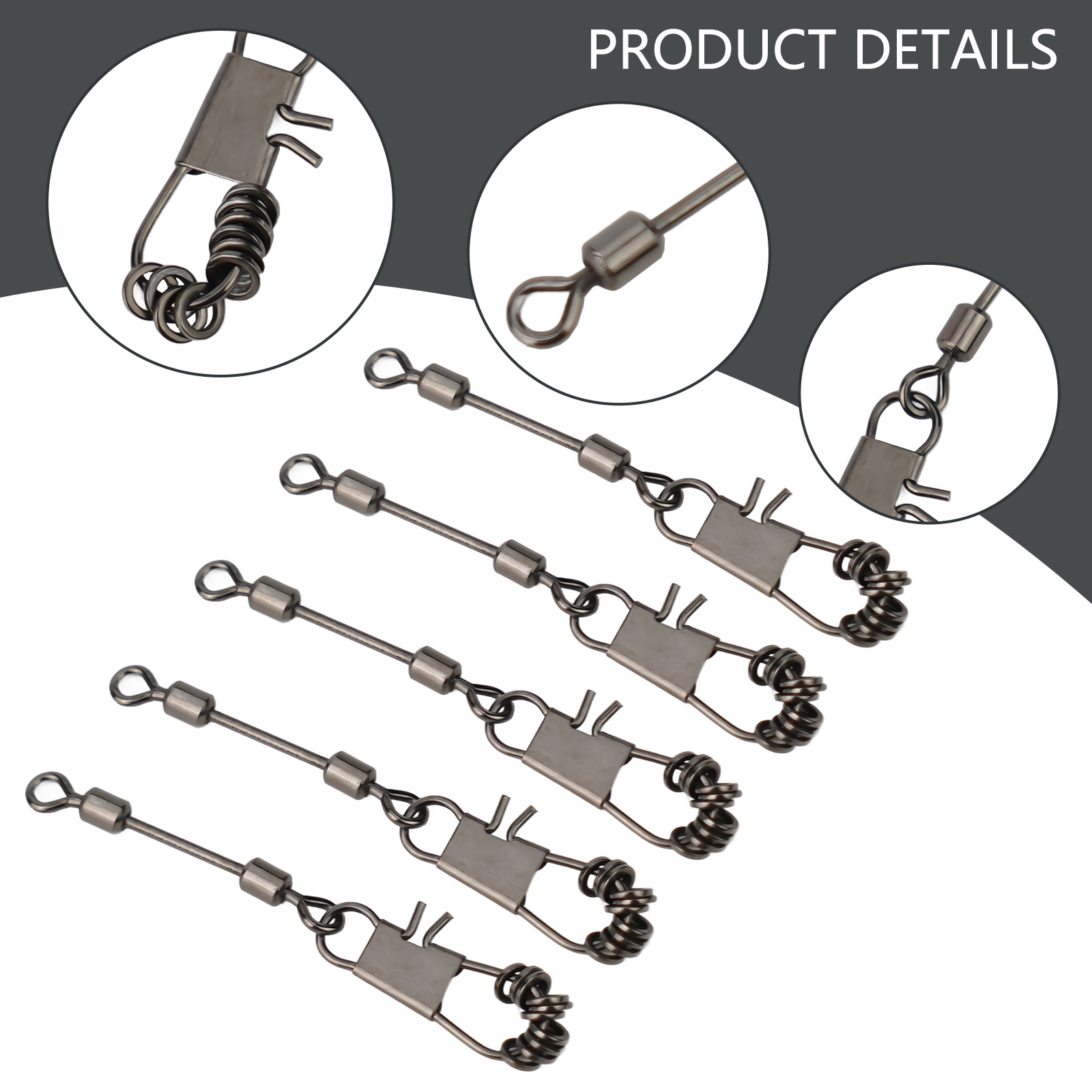 釣り用の強力なリング,フライ用,2mm, 10/20/50個 - Leader Line のレビューと価格