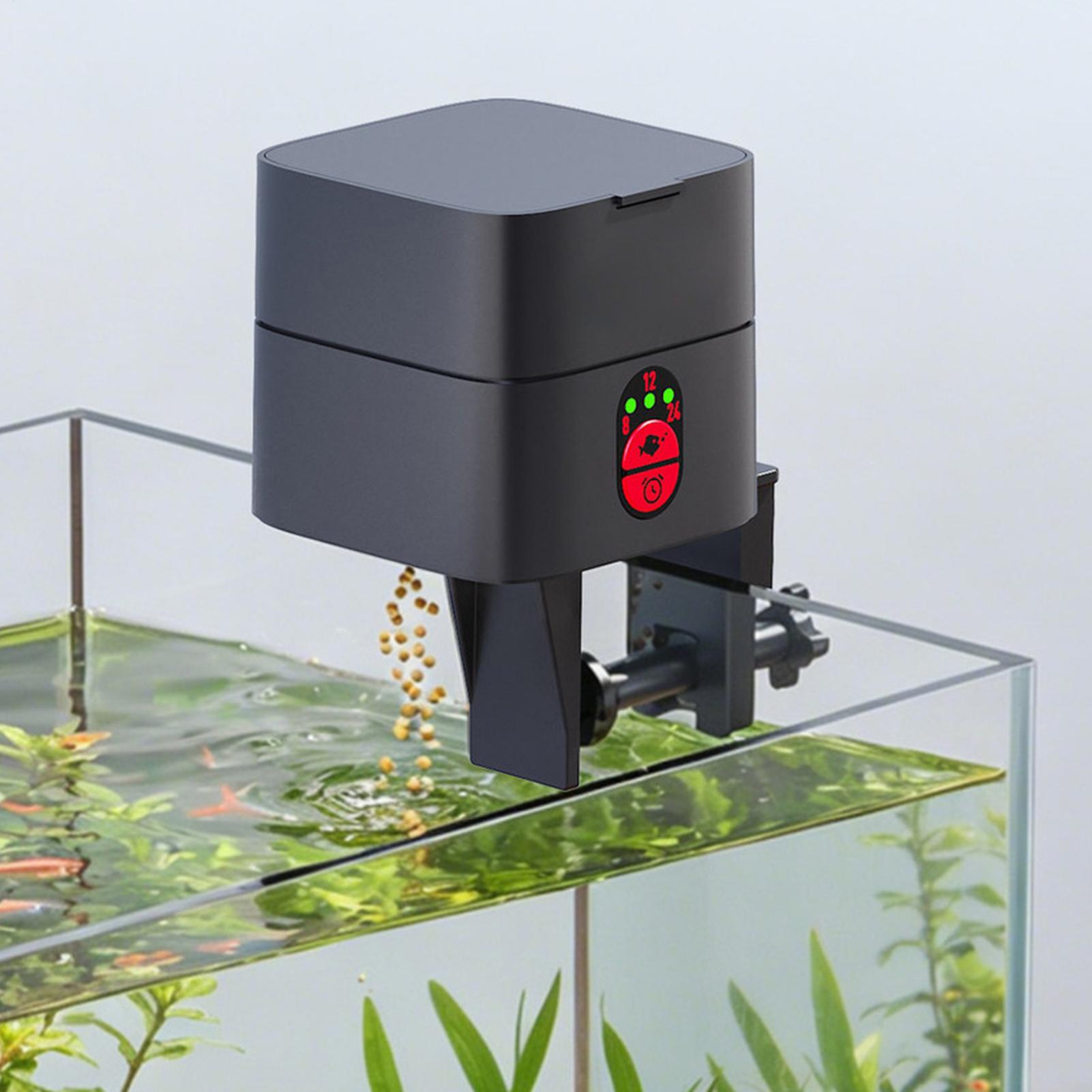 水槽用自動魚フィーダー 自動式Type-C充電式ディスペンサ - Fishing Line Dispenser のレビューと価格