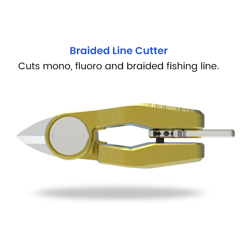 アルミ製ラインクリッパー 30g 釣り糸ニッパー フライフィ - Braided Line のレビューと価格